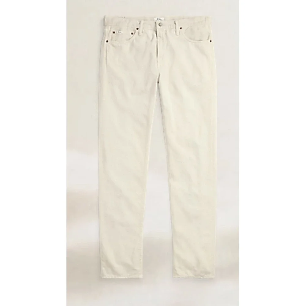 Polo Ralph Lauren Varick Slim Straight Gray Jeans Pants 5 Pocket Size 52x30